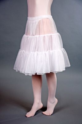 Petticoat, weiß, ca. 55 cm lang, Universalgröße