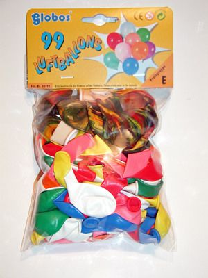 99 sortierte Ballons